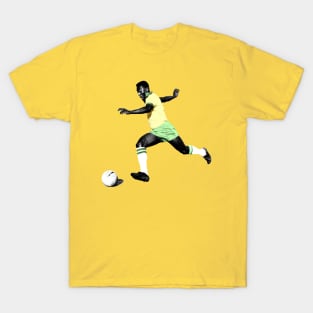 pele the heros fothball T-Shirt